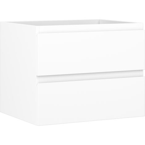 Mexen Orio Badezimmerschrank unter Waschbecken 60 cm, 2 Schubladen, weiß matt - 91A10-06047-2-BFF01 (1/5)