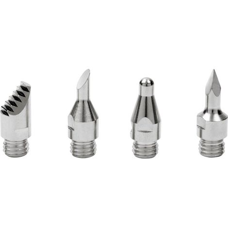 Dremel 204 VersaTip Set di accessori, 4 punte per pirografia per disegnare, ombreggiare, fare strisce su legno e altri materiali (1/4)