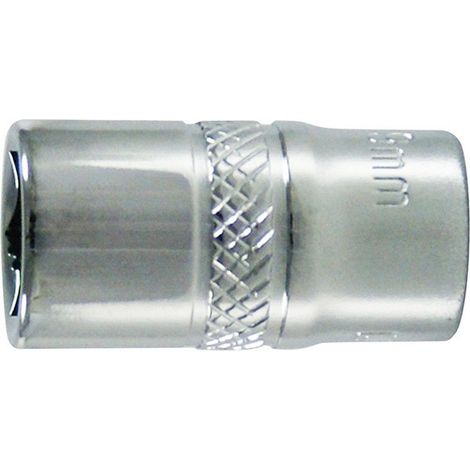 Socket 1/4 '', Lucido, Costa S / Appartamento: 6 Mm Lungo. 25 Millimetri