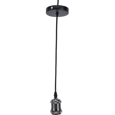 Douille E27 avec cordon, suspension vintage pour chambre à coucher, 100-240 V (1/5)