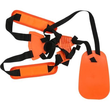 Sangle d'épaule pour taille-haies, sangle de harnais pour tondeuse à gazon, ceinture en nylon double épaule pour coupe-brosse, outil de jardin (1/4)