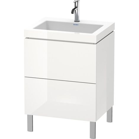 Duravit L-Cube c-bonded Ensemble vertical, 2 tiroirs, sans (1/3)