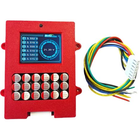 Balanceador de baterías, compatible con baterías de litio, protección automática contra subtensión, balanceador 6S LTO (1/2)