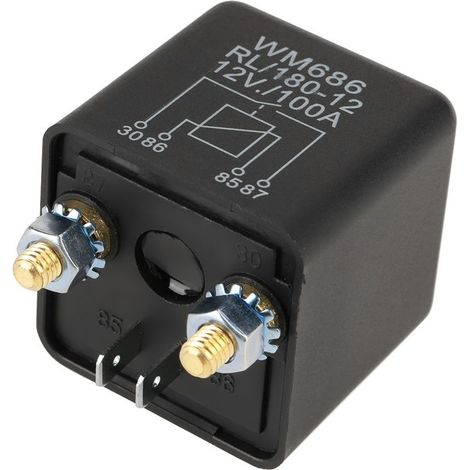 Relais, fonction anti-poussière de relais de voiture de haute qualité pour la plupart des gens contrôlent la batterie ON/OFF (1/5)