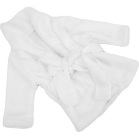 Accessoires pour photographie de nouveau-né : peignoir en coton, serviette de bain et tenue pour séance photo de bébé. (1/5)