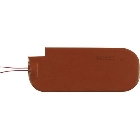 Thermo TECH silicone Feuille chauffante autocollant 230 V/DC, 230 V/AC 350 W Indice de protection IPX7 (L x l) 235 mm x 95 mm S015541