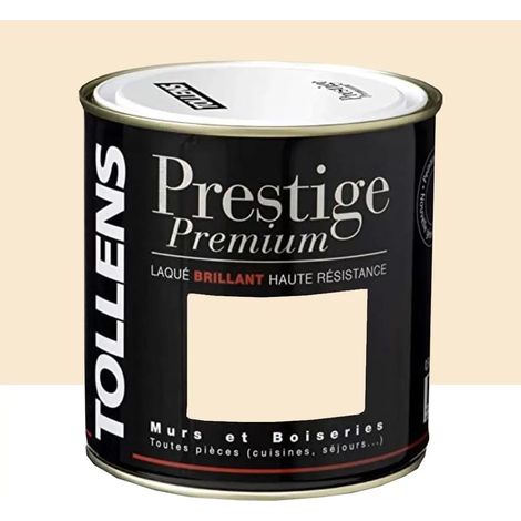 Tollens – Peinture acrylique laquée brillante 0,5 L – Voile de soie – Résistance aux chocs et rayures – Pour murs et boiseries (1/2)
