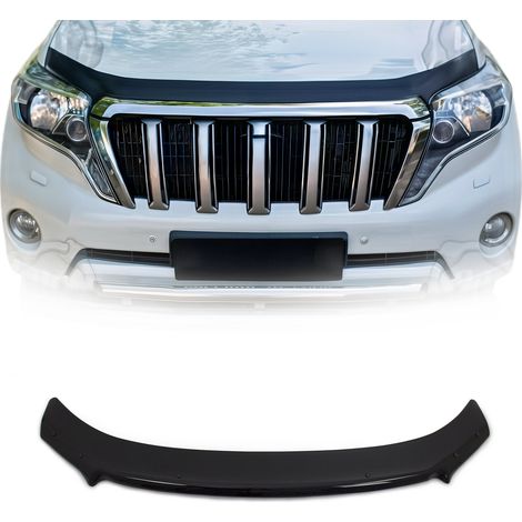 Déflecteur de Capot Compatible avec Toyota Land Cruiser Prado 2015-2024 Noir