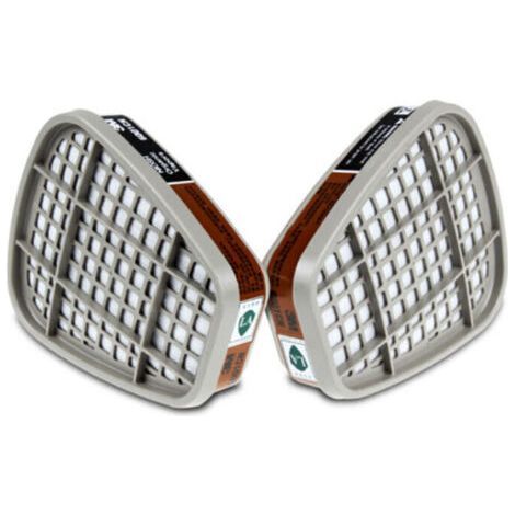 Filtre 6001CN Cartouche A2 pour Respiratoire Serie 6000 – 2 Cartouches (1 Paire) (1/4)
