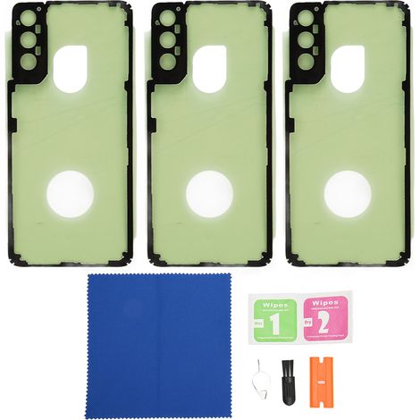 Autocollant adhésif double face pour batterie Samsung Galaxy S21 Plus G996, pré-découpé pour couverture arrière. (1/5)