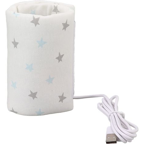Flaschenwärmer USB Konstanttemperatur Schnellheizung Isolierter Babyflaschenwärmer Stern (1/5)