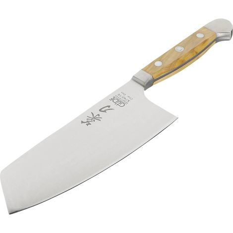 Güde Alpha cuchillo de cocina hoja 16 cm madera de olivo (1/2)