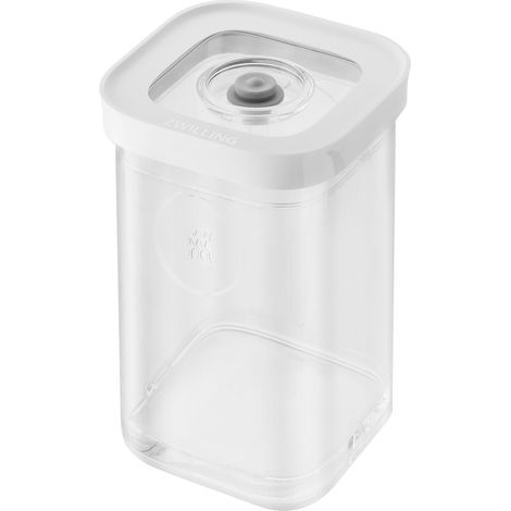 ZWILLING FRESH & SAVE CUBE Scatola, Taglia 2S, Contenitore modulare e impilabile, Conservazione ermetica e sottovuoto, Lavabile in lavastoviglie, Trasparente