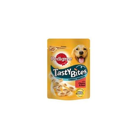 Pedigree Tasty Bites Cheesy Nibbles with Cheese & Beef - 140g - 96817