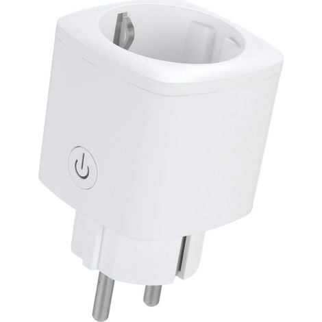 Beyamis Prise connectée 16A Wi-Fi – Google Home, app, programmation, suivi conso (1/5)