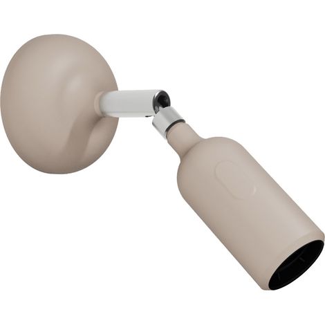 Lampada Fermaluce in silicone con snodo e con interruttore incorporato