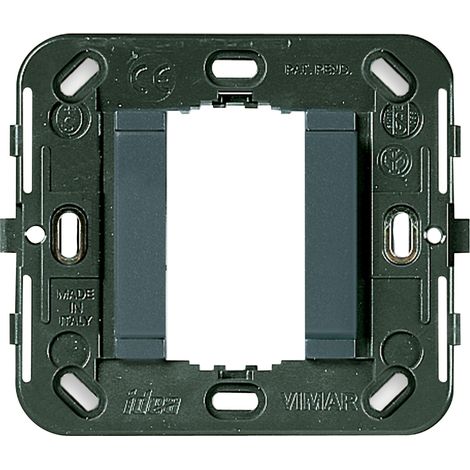 VIMAR - 17086 Supporto liscio 1M s/viti d60/56x56mm g