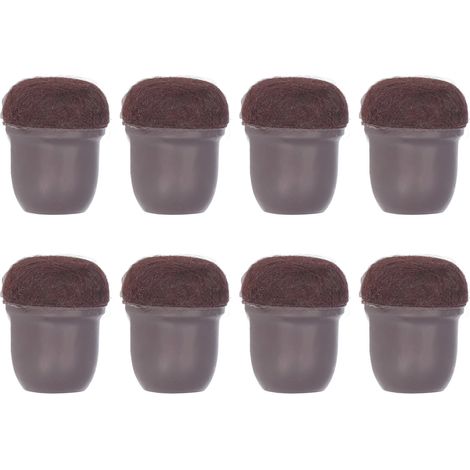 8 Stück Stuhlbeinschoner, Tischbeinschoner, Bettbeinschoner, weiche, elastische Schrankbeinschoner für den Heimgebrauch, mittelgroß (1/5)