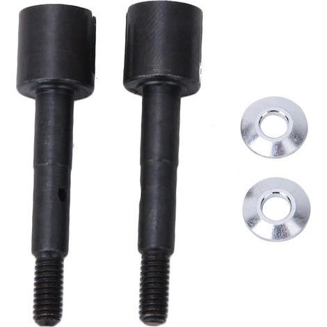 Pièces de mise à niveau pour essieux avant et arrière RC, métal de haute qualité, usinage de précision CNC, argent noir, pour HPI Electric (1/5)