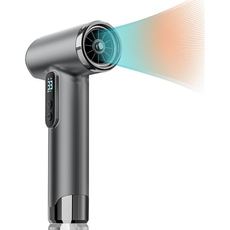 Sèche-Cheveux Sans Fil 100 000 tr/min, Rechargeable 15000 MAh, Ion 200W Avec Diffuseur (1/5)