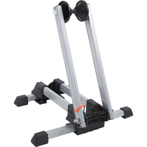 Support de Vélo Portable Double Poteau pour Stationnement et Randonnée (1/5)