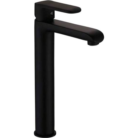 Invena SIROS Waschbeckenarmatur schwarz matt modernes Design (1/2)
