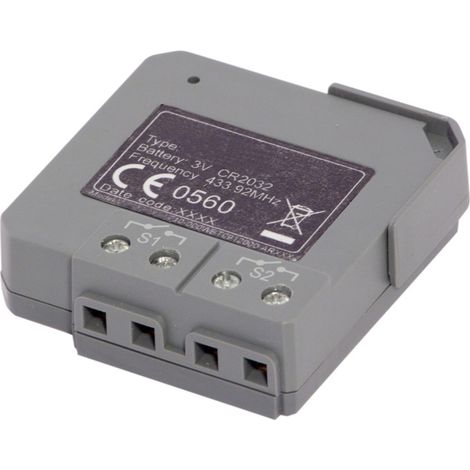 Micro module interrupteur sans fil 50m – Fréquence 433.92 MHz – Installation rapide et facile – Compatible avec récepteurs DiO – Chacon (1/7)