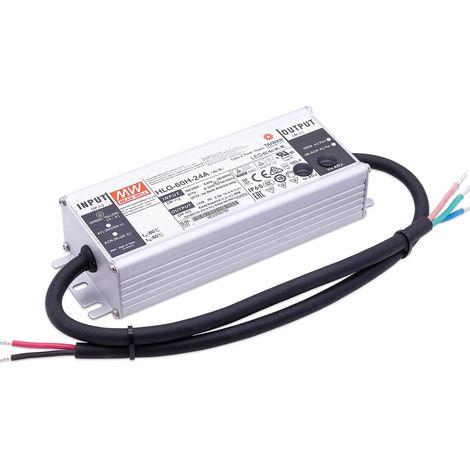 Mean Well HLG-60H-24A LED Netzteil 60W 24V 2.5A IP65 Schaltnetzteil CV (1/4)