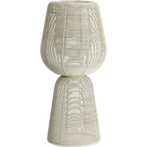 Farolillo Light & Living FELLINI en crema – Ø18x41,5 cm