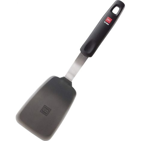 Spatula - Silicone Et Acier Inoxydable - Résistant Jusqu'à 315 °C - Pour Omelettes Et Crêpes - Lot De 1