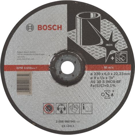 Desbaste Expert Inox: 230X6Mm 9 - Bosch (1/2)