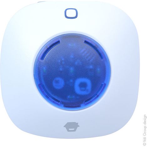 Chuango - Sirène bleue stroboscopique Chuango (réf: WS-105) (1/4)