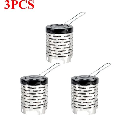 Réchauds à gaz portables de camping (1 à 5 pièces) avec couvercle chauffant, mini-réchaud, brûleur à gaz en acier inoxydable, réchaud de camping extérieur, réchauds de cuisine portables (1/4)