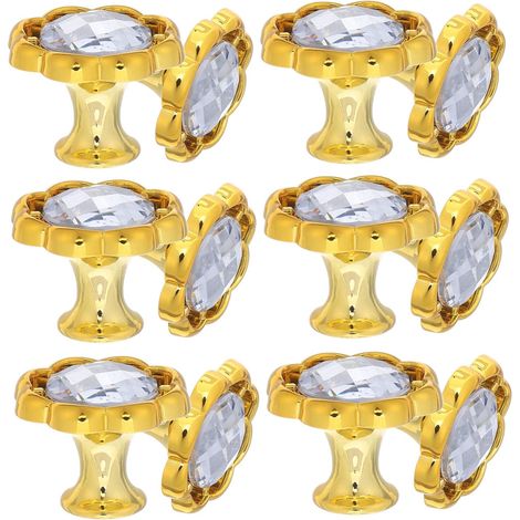de 12 poignées élégantes ornées de strass accessoires (1/5)
