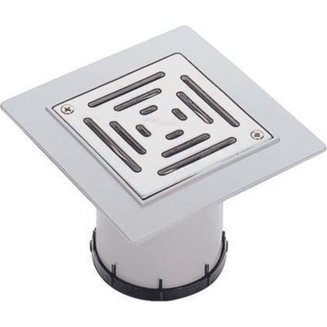 Dallmer 510037 Aufsatz PVC-KEN 10, Rost