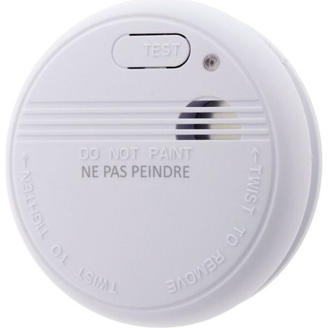 Détecteur de fumée autonomie 3 ans - pile et accessoires - LAOA (1/5)