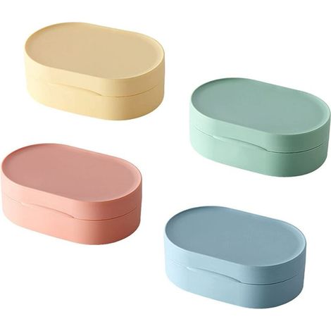 [NEVER USED] PCS Soap Box Travel Portable Soap Container with Lid Waterproof Soap Container for Hiking Camping Travel