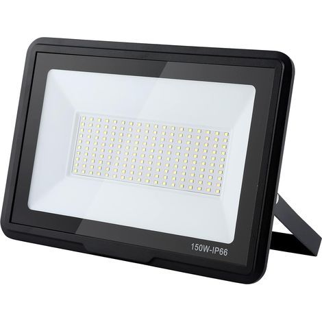 Projecteur LED Exterieur 150W, 15000LM Super Brillant Spot LED Extérieur, IP66 Etanche Projecteur Exterieur Led 6000K Blanc Froid Projecteur Led pour Garage, Jardin, Terrace, Cour (150W) (1/5)