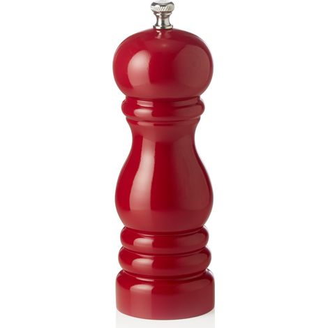 Moulin a sel en Bois rouge H 150 mm Ø 54 mm - Was Germany