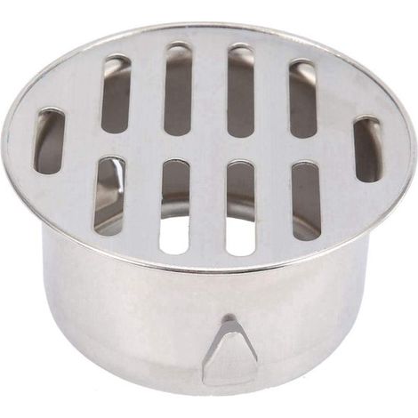 Caniveau de toit en acier inoxydable, caniveau de balcon rond, caniveau extérieur anti-obstruction à grand débit (1/5)