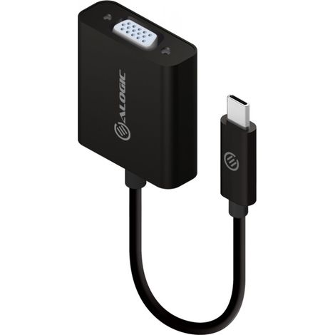 Alogic Adapter USB-C - VGA schwarz (UCVGA-ADP)