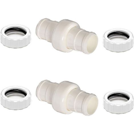 Roulement à billes pivotant (2 pièces) pour tuyau de nettoyeur de piscine, compatible avec les pièces Polaris 360 et 380. (1/4)