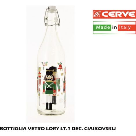 Cerve ciaikovskij bottiglia acqua e vino lory 1 litro