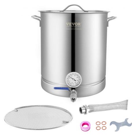 Cuve de Brassage 60 6 L en Acier Inoxydable Cuve Fermentation (1/5)