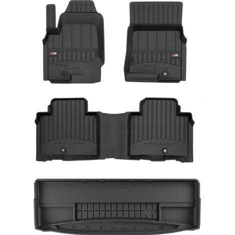 SET Alfombrillas goma 3D SSANGYONG Rexton 4 desde 2017- 7 plazas a/d (1/5)