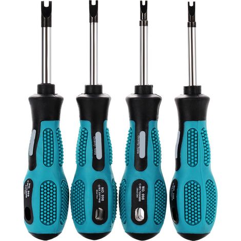 Tournevis de type M, lot de 4 pièces, bleu (1/5)