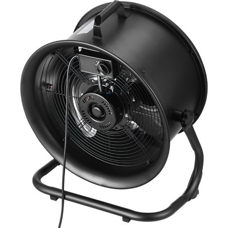Mophorn 14-Zoll-Standventilator – 3 Geschwindigkeiten, Hochgeschwindigkeits-Hochleistungs-Industrieventilator, 2520 CFM, 360° verstellbare Neigung, 23,62 ft/sec Luftstrom