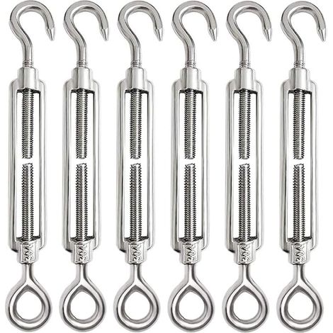 Wire Tensioner M5, Cable Tensioner, Stainless Steel Adjustable Hook (1/5)