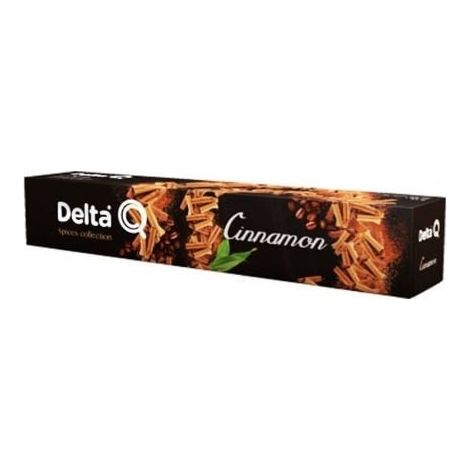 Cápsula Delta Cinnamon para cafeteras Delta/ Caja de 10