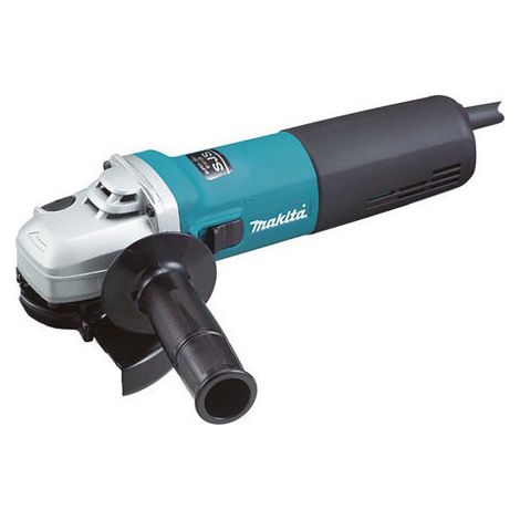 Makita – Meuleuse d'angle 1100W 125mm – Moteur haute performance – Système SJS pour sécurité – Pour béton armé et métal